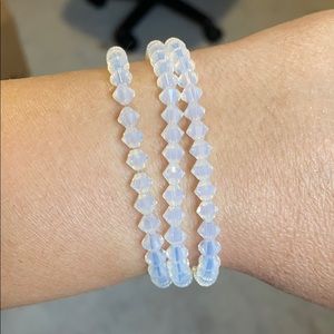 3 Swarovski bracelets